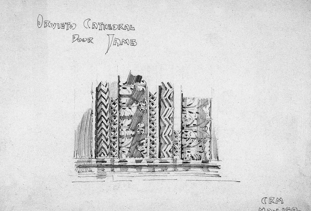 Stipite della cattedrale di Orvieto, 1891